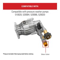 Simpson Cleaning 7110264 Water Technologies Axial Cam Pressure Washer Pumps Gold