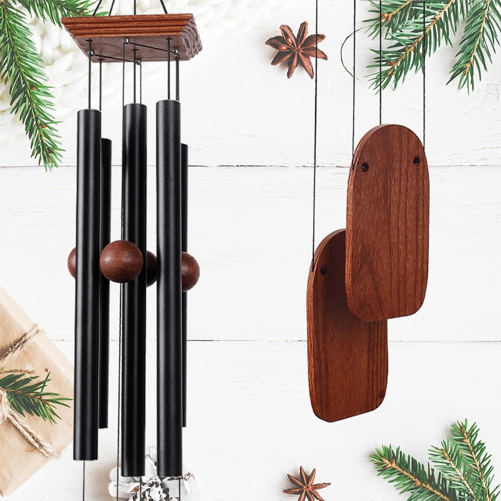 48 Large Wind Chimes For Outside Deep Tone Wood Wind Chimes Outdoor Clearance Memorial Gifts For Mothers Day And Christmas