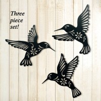 Waiu Metal Hummingbird Wall Art Decoration  9