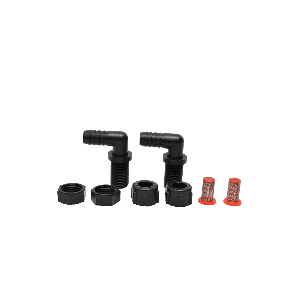 Valley Industries Polypropylene Elbow Nozzle Body Kit 1116 Mps X 38 Hb 2 Pack