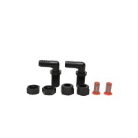 Valley Industries Polypropylene Elbow Nozzle Body Kit 1116 Mps X 38 Hb 2 Pack