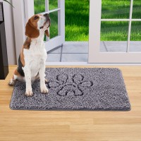 Lifewit Chenille Indoor Doormat Traps Mud And Water Non Slip Lowprofile Rug Doormats For Muddy Shoes And Dog Paws Machine Was