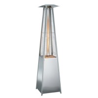 Tower Flame Heater Stainless Steel