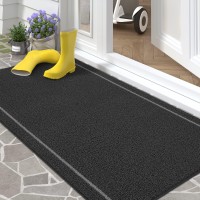 Color G Door Mats Outdoor 24X47 Antislip Backing Waterproof Front Door Mat Outdoor Easy Clean Lowprofile Resist Dirt Ou