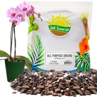 All Purpose Orchid Potting Mix 2 Quarts Orchid Barkperlite Blend For Moisture Drainage Balance