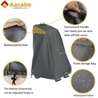 Aacabo Caddy Cover Robotic Pool Cleaner Cover Outdoor Waterproof Caddy Cover Fits Most Brands Robotic Pool Cleaner