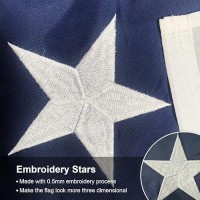 Syii Texas Boat Flag 12X18 Inch Made In Usa  Embroidered Stars Durable Nylon State Of Texas Flags With Sewn Stripes And Brass Grommets For Yacht Motorcycle  Ensign Nautical Outdoor Banner