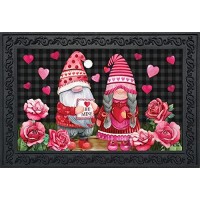 Briarwood Lane Gnomes 30 X 18 Valentines Door Mat Valentine Door Mat Outdoor Door Mat Inserts Valentines Day Valenti