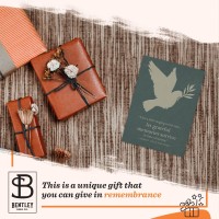 Grateful Memories Dove With Bird And Butterfly Mix Seed Favor Packets - Gardening Gifts - Wild Flower Seeds For Planting - Garden Or Indoor Plant Flowers - Growing Plants In Memory