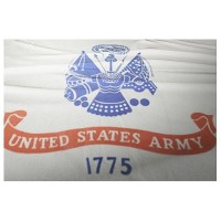 Delaynomore77 Us Army Stick Flag United States Army Crest 1775 Military Banner Polyester 3X5 Feet Flags Vivid Color And Uv Fade