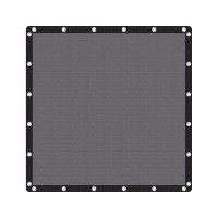 Vicllax 90 Shade Fabric Sun Shade Cloth Privacy Screen With Reinforced Grommets For Outdoor Patio Garden Pergola Cover Canopy 1