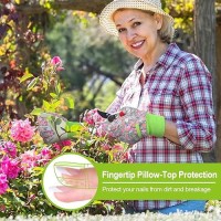 Ainiv Gardening Gloves For Womenladies Nonslip Grip Garden Work Gloves Comfortable Thorn Proof Garden Gloves