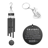 Memorial Wind Chimes For Loss Of Loved One Prime Outdoor Memory Chimes Mom Dad Grandma Father Personalized Bereavement Wind