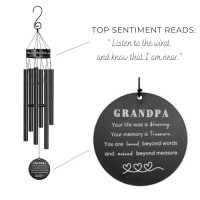 Memorial Wind Chimes For Loss Of Loved One Prime Outdoor Memory Chimes Mom Dad Grandma Father Personalized Bereavement Wind