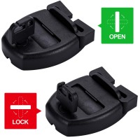 Oiiki 4 Sets Spa Hot Tub Cover Clips Hot Tub Cover Broken Latch Repair Kit Replacement 4 Latches Clip Locks 4 Slides 4 Keys