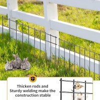 Adavin Smallmedium Animal Barrier Fence 20 Pack 20 Inl X 10 Inh Underground Decorative Garden Fencing Dog Rabbits Fences B