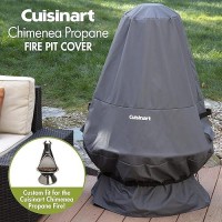 Cuisinart Chc601 Chimenea Propane Fire Pit Heater Cover Durable Ripresistant Polyester Cover Fits Coh600