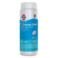 Hth 42049 Swimming Pool Care 1 Chlorine Tabs Swimming Pool Chlorinating Sanitizer 15Lb