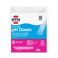 Hth Pool Care Ph Down Lowers Ph Swimming Pool Chemical 5 Lbs