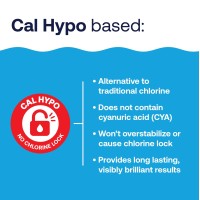 Hth 52030 Swimming Pool Care Shock Swimming Pool Chlorinator Boosts Chlorine Levels Cal Hypo Formula 133Oz 6 Pack