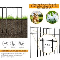 Adavin Small Or Medium Animal Barrier Fence 25Pack 20 Inl X12 Inh Dog Digging Fence Barrier Garden Fence Animal Barrier For