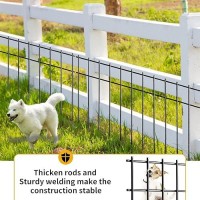 Adavin Small Or Medium Animal Barrier Fence 25Pack 20 Inl X12 Inh Dog Digging Fence Barrier Garden Fence Animal Barrier For