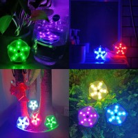 Floating Pool Lights Color Changing Waterproof Magnetic Pond Lights Battery Powered Pool Lights That Float Starfish Above Ground