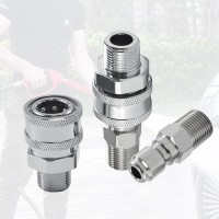 Raincovo Pressure Washer Quick Connect 38 Inch Pressure Washer Fittings Adapter Set Male Thread 4 Pieces