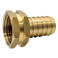 Gridtech Brass Garden Hose Adapter Swivel Fitting 34