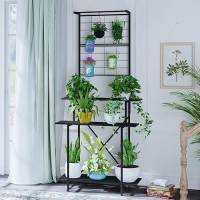 Hanging Plant Pot Shelf Rack Heavy Duty Plant Holder Trellis Multi Layer Plant Stand For Home Garden Balcony