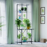 Hanging Plant Pot Shelf Rack Heavy Duty Plant Holder Trellis Multi Layer Plant Stand For Home Garden Balcony