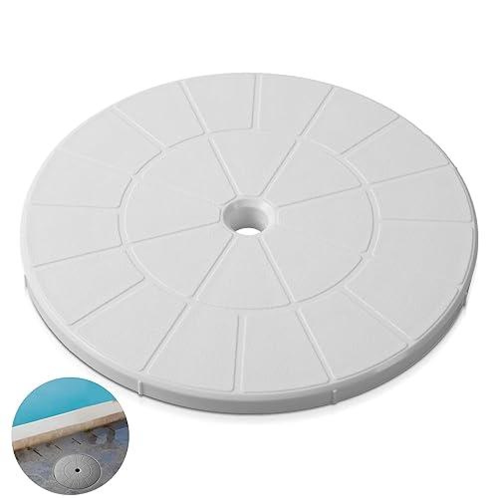 Tongass 9 18 Skimmer Valve Lids Perfect Replacement Part For 9 Pool Lids Spa Lids Highly Durable Pool Skimmer Cover W