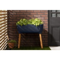 Dalya Raised Planter  Blue