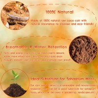 Legigo 8 Pack Premium Coco Coir Brick For Plants 100 Organic Compressed Coconut Coir Bricks Starting Mix Coco Coir Fiber Coco