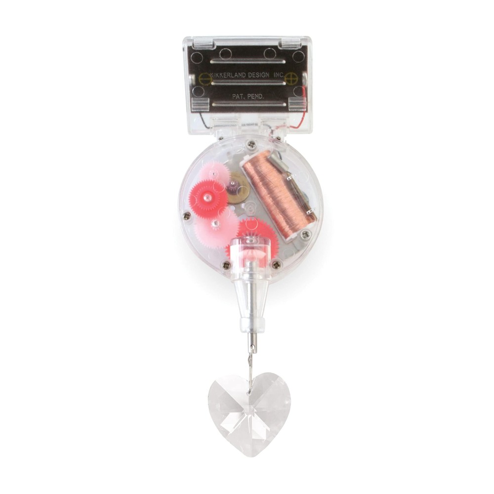 Kikkerland Solarpowered Heart Rainbow Maker With Crystal Multicolor 1 Ea One Size