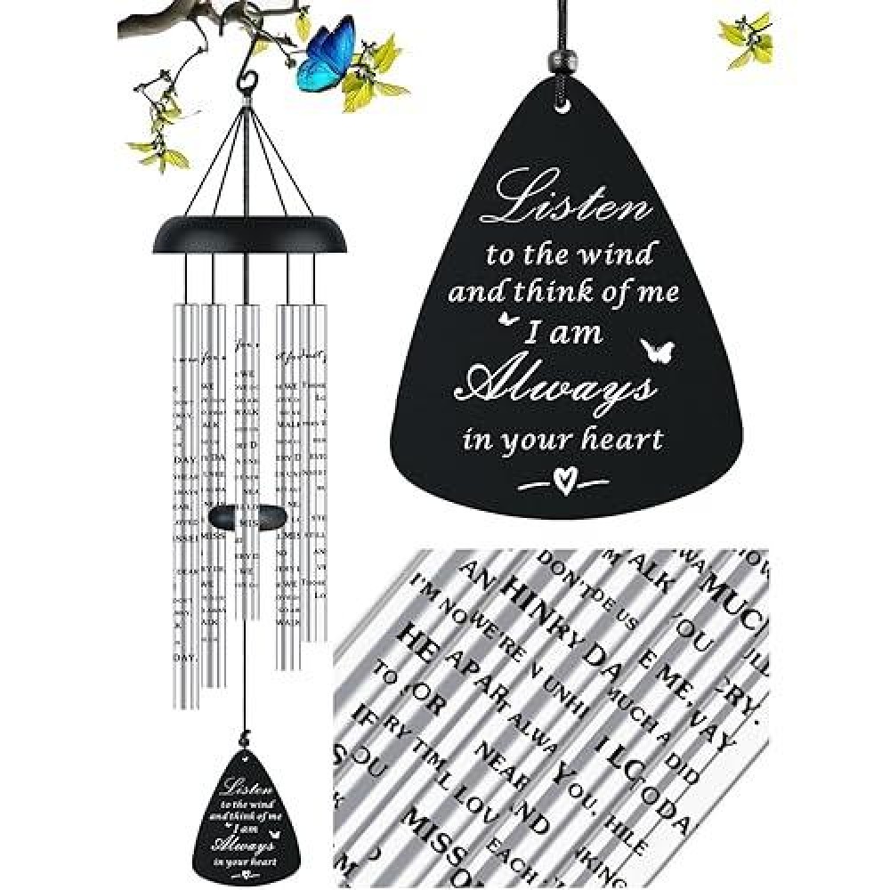 Sympathy Memorial Wind Chimes For Outside Loss Of Loved One Sympathy Gift Baskets Windchimes Outdoors In Memory Of A Loved One