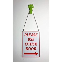 Please Use Other Door Sign Right Arrow For Outdoor Or Indoor Use 12 8 165