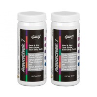 Aquachek 55123602 Pro Silver Swimming Pool Test Strips 2Pack