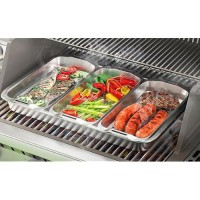 Roasting Pan With Rack 6Piece Stainless Steel Large Roasting Pan 165 X 11 Pan With Cooling Rack Great For Roast Chicken