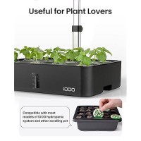 Idoo 102Pcs Seed Pot Labels Sticker Pvc Round Peel And Stick Hydroponic Garden Label Plant Grow Basket Label