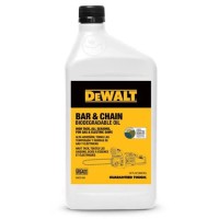 Dewalt Biodegradable Chainsaw Oil High Performance Non Toxic Professional Lubricant Green Ecofriendly Ultraclean All Se