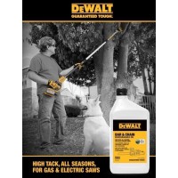 Dewalt Biodegradable Chainsaw Oil High Performance Non Toxic Professional Lubricant Green Ecofriendly Ultraclean All Se