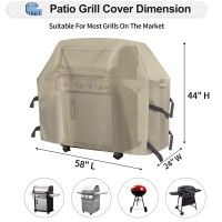 Outdoorlines Waterproof Heavy Duty Bbq Grill Cover Universal Barbecue Grill Covers Uv Resistant Barbeque Gas Grill Cover For O