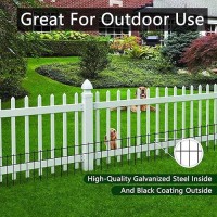 Yeson Animal Barrier Fence 30Ftl 15 Inh 15 Pack 24 15 Inch Dog Digging Fence Barrier Underground Decorative Garden Fence