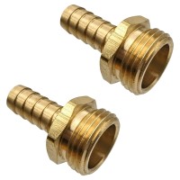 Gridtech Brass Garden Hose Adapter Fitting 12