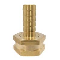 Gridtech Brass Garden Hose Adapter Swivel Fitting 12