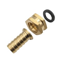 Gridtech Brass Garden Hose Adapter Swivel Fitting 58