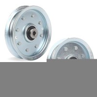 Tongass 2Pack Exact Replacement 4 78 Flat Idler Pulley Silver Oem Part Number 95604129 75308171 75604129 Compat