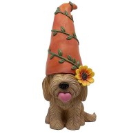 Original Doodle Gnome Garden Gnomes Outdoor Dog Statue Garden D Cor Cute Garden Sculptures Statues