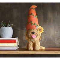 Original Doodle Gnome Garden Gnomes Outdoor Dog Statue Garden D Cor Cute Garden Sculptures Statues